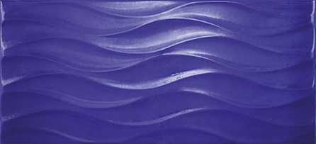 Керамическая плитка Cersanit настенная синяя (WAG121) 20х44