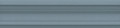 Керамическая плитка  Kerama Marazzi  Бордюр Багет лазурный темный BLB027 5х20