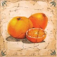 Декор апельсин (D-493) 16,5х16,5