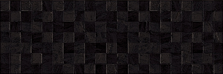 Керамическая плитка Laparet настенная чёрный мозаика 17-31-04-1172 20х60 Eridan