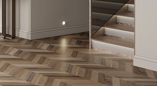 Керамогранит Laparet Wood Latina Brown Chevron M