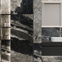 Керамогранит  Laparet  Lunar Nero