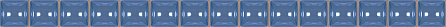 Ceramica Classic Stripes Бордюр бусинка синий 1,3х20 Enigma