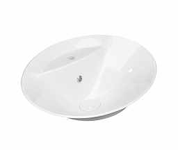Сантехника  Раковина накладная керам. Bianca 65см белый с1
