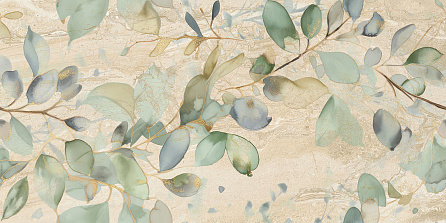 Керамическая плитка Laparet беж Декор OS\B397\48000R 40х80 глянцевая обрезная Поларис