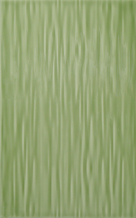 Керамическая плитка Шахтинская плитка настенная зеленая 02 25х40 Сакура