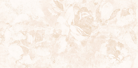 Керамическая плитка Cersanit настенная декорированная рельеф цветы светло-бежевый (FRL302D) 29,8x59,8 Fresco