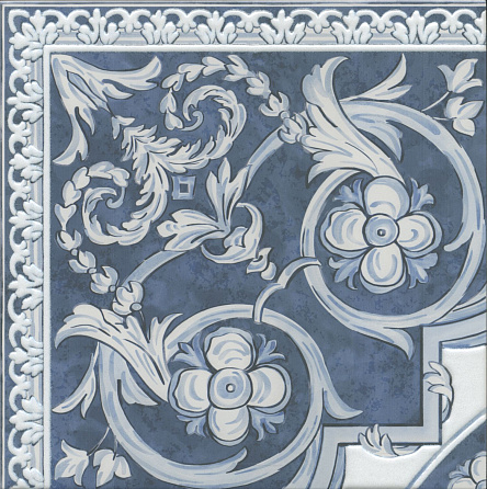 Kerama Marazzi Декор угол cиний HGD\A509\SG9174 30х30