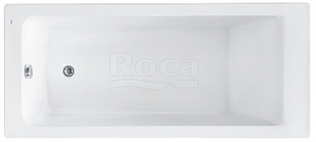 Roca EASY акриловая ванна прямоугольная 170x75 белая