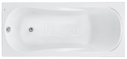 Roca Uno акриловая ванна прямоугольная 160х75 белая