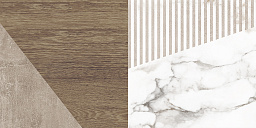 настенная коричневый узор 34079 25х50