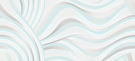 Cersanit Tiffany вставка волна белый (TV2G051) 20x44