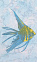 Декор желтая рыба (D403aAR8) 20х33