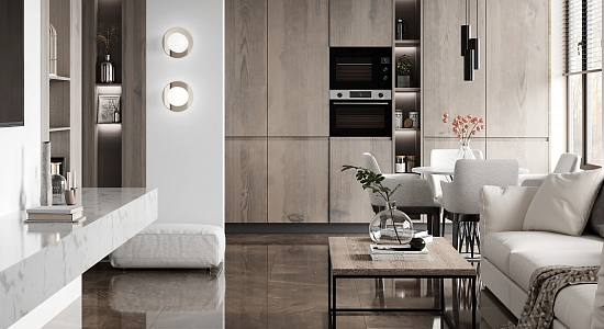 Керамогранит Laparet Elegant Armani Choco