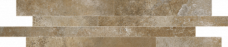 Мозаика Laparet коричневый 14,4х69