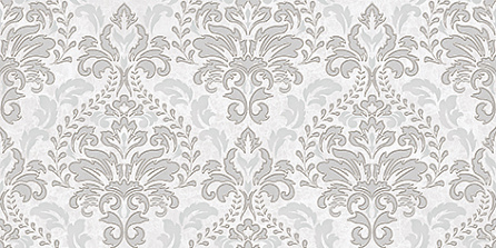 Laparet Damask Декор серый 08-03-06-456 20х40 Afina