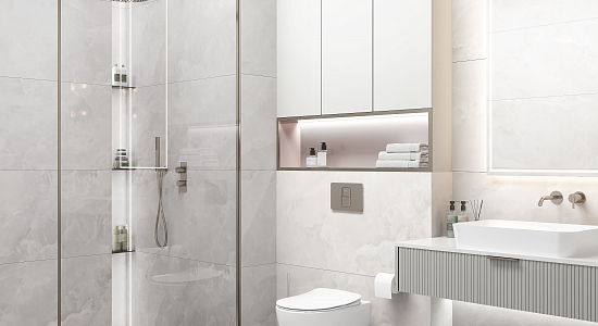 Керамогранит Laparet Onyx Lux Bianco
