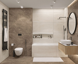 Керамогранит Laparet  Elegant Armani Crema