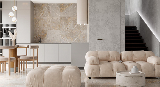 Керамогранит Laparet Fantastico Grey Granito