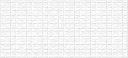 Cersanit облицовочная мозаика рельеф белый (PDG053D) 20x44