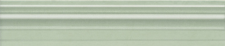 Kerama Marazzi Багет Бордюр зеленый зеленый светлый глянцевый BLE018 25х5,5