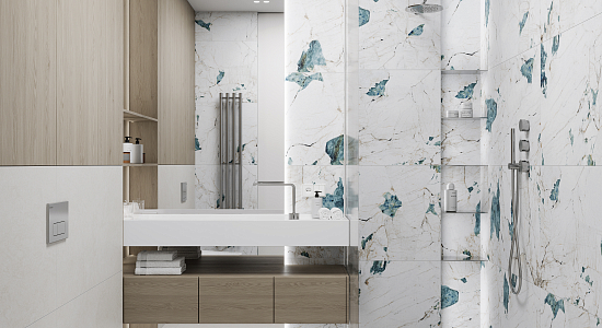 Керамогранит Laparet Crackstone Aqua