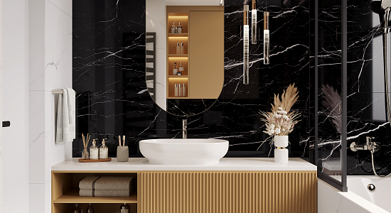 Керамогранит Laparet Флэш Блэк