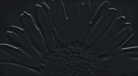 Tubadzin Colour Black Декор Sunflower 59,3х32,7