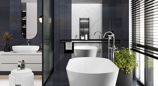 Керамогранит Laparet Cast Navy