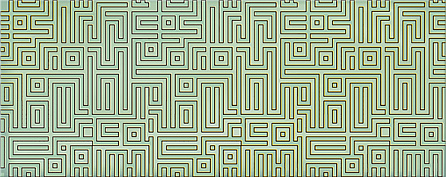 Azori Декор Verde Labirint 50,5x20,1