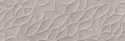 настенная рельеф серый (HIU092D) 25x75