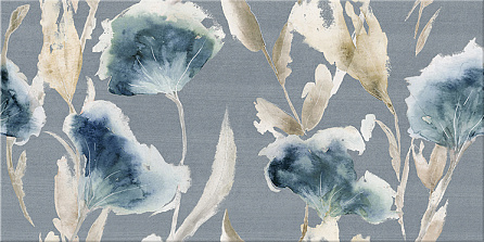 Azori Декор Atlantic Floris 31,5x63 Aura