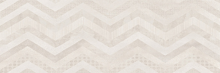Керамическая плитка Cersanit настенная декорированная бежевый (VNU011D) 25x75 Shevron