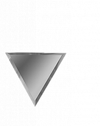 Зеркальная серебряная ПОЛУРОМБ внутренний РЗС1-02(вн) 30х25,5