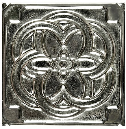 Керамическая плитка  Kavarti - Kaleidoscope Nickel металлическая 50х50мм /52