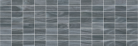 Керамическая плитка Laparet Декор мозаичный чёрный MM60068 20х60