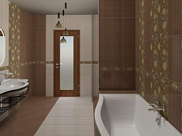 Керамическая плитка Нефрит  Лэйс (Нефрит)