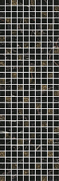 Декор черный мозаичный MM12111 25х75