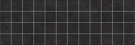 Керамическая плитка Laparet Декор мозаичный чёрный MM60062 20х60