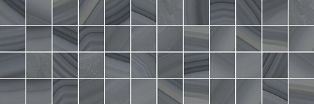 Керамическая плитка Laparet Декор мозаичный серый MM60085 20х60