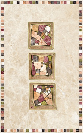 Ceramica Classic estilo trio настенная 25х40 Т