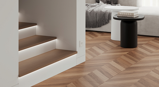 Керамогранит Laparet Wood Canarium Chevron M