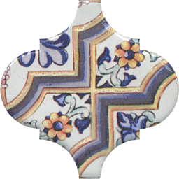 Керамическая плитка  Kerama Marazzi  Майолика Декор орнамент OP\A161\65000 6,5х6,5