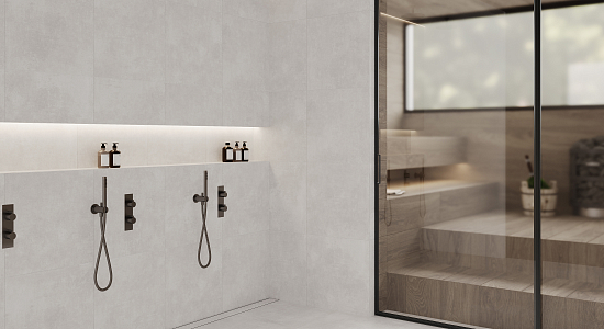 Керамогранит Laparet Бетоника Сильвер ПРО