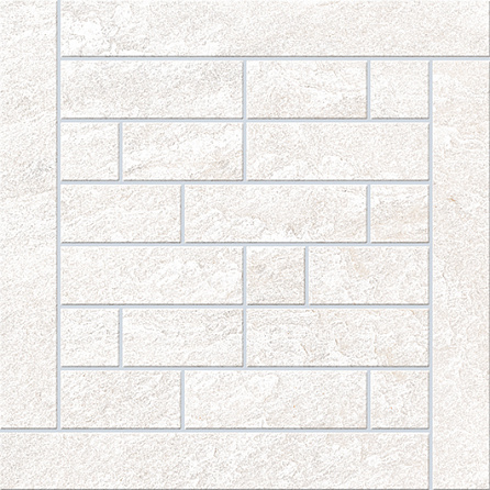 Vitra White Декор Brick (K943933) 45x45