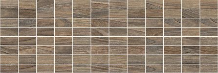 Керамическая плитка Laparet Декор мозаичный коричневый MM60066 20х60