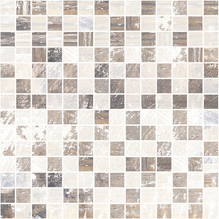 Керамическая плитка Laparet Мозаика коричневый+бежевый 30х30