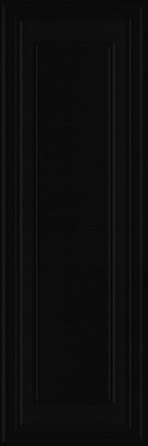 Kerama Marazzi 2 панель черный матовый обрезной 14052R 40х120