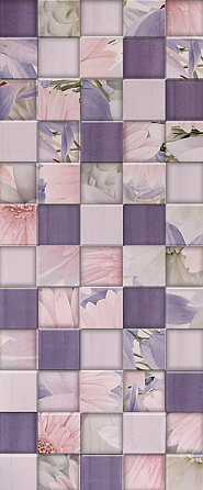 Керамическая плитка Gracia Ceramica lilac настенная 03 25х60