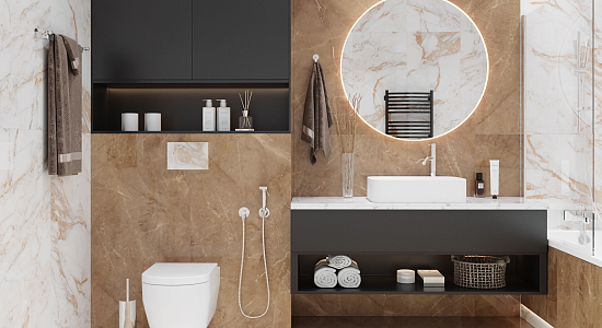 Керамогранит Laparet Elegant Armani Gold